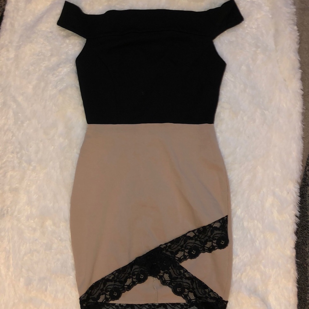 Fashion Nova off the shoulder dress